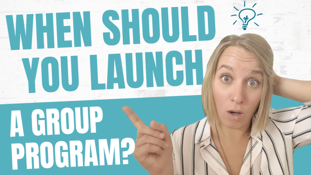 Create & Start a Group Coaching Program | Product Launch Guide