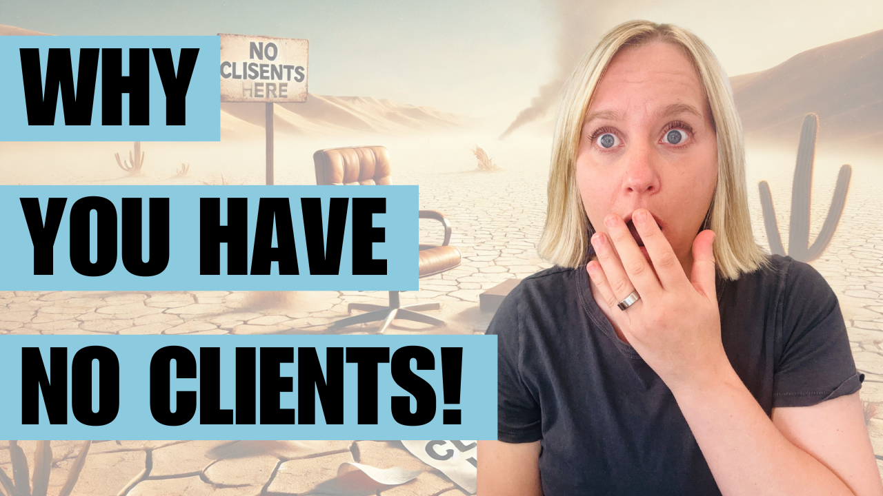 5 Reasons Why You'll Never Be Fully Booked with Clients