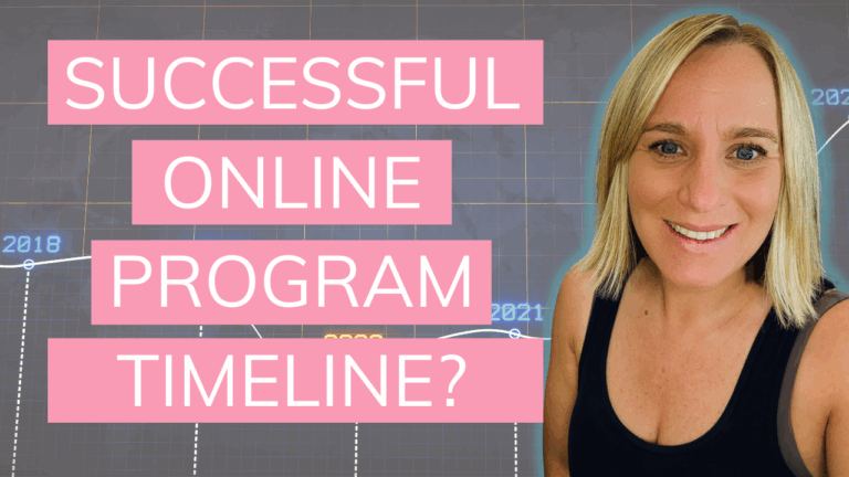 Successful Online Program Timeline?