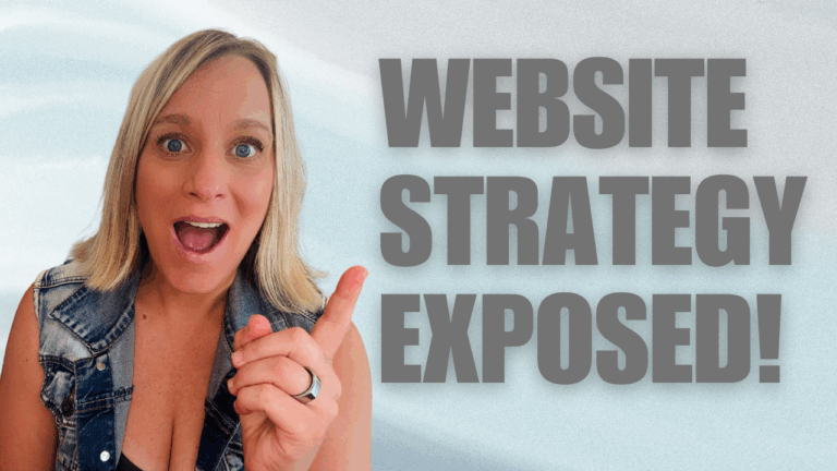 My Website Strategy Exposed