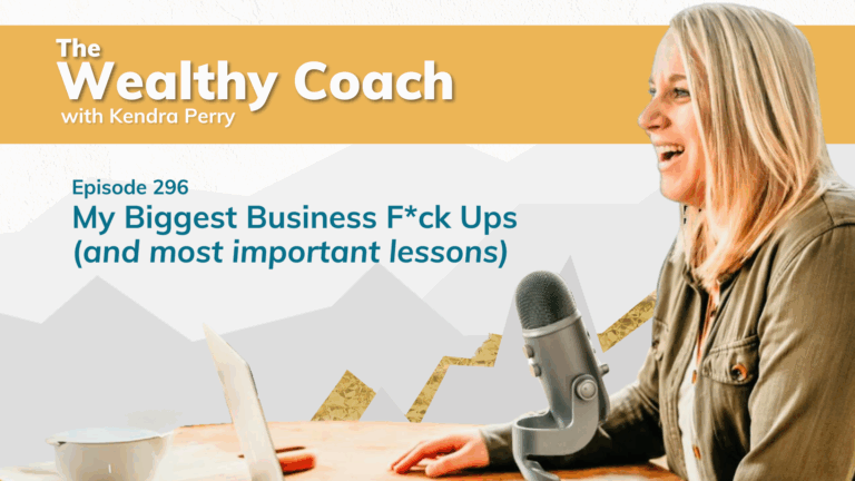 My Biggest Business F*ck Ups (and most important lessons)