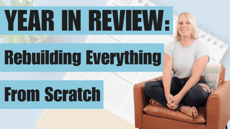 Rebuilding everything from scratch