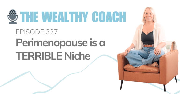 Perimenopause is a TERRIBLE Niche